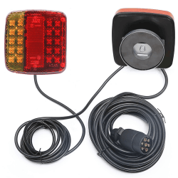 LED Anhänger Rückleuchten Beleuchtung mit Magneten 12v 5Funktion E-Mark - Angebot 🌟