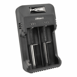 🔋🔌 ANSMANN Akku Ladegerät mit LED für 1-2 NiMH Akkus AAA AA & Li-Ion 3,6V/3,7V 18650 18500 18350 26650 22650 17670 17500 16340 14500 10440 Ladestation