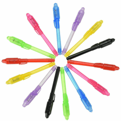 🕵️‍♂️ Willingood 14 x Geheimstift mit UV-Licht 🕵️‍♀️