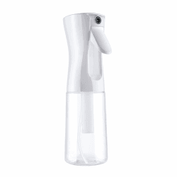 Eupneicu Wasser-Sprühflasche [200 ml] - Kontinuierlicher Feiner Nebel, Sprühflaschen Haar, Stilvoll, Weiß