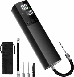 🔥 Elektrische Ballpumpe mit präzisem Manometer und digitalem LCD-Display 🏀⚽️🏐