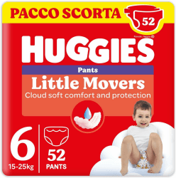 🌈 Superweiche Huggies Ultra Comfort Windelhöschen, Größe 6 (15-25 kg), 52 Windeln 🚼