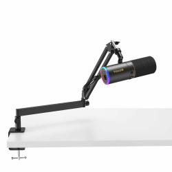 TONOR XLR/USB Gaming Mikrofon TD520S+ mit RGB-Beleuchtung