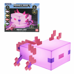 Minecraft Axolotl Lampe - Offiziell lizenziert 🎮🌟