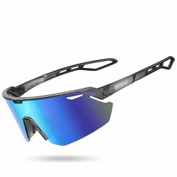 Lamicall Schnelle Brille Herren, Fahrradbrille Damen - Polarisiert Sportbrille mit UV400 Schutz 😎🚴‍♂️