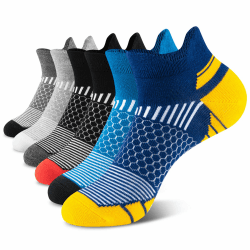 🧦 Herren Sneaker Socken Multipack 6 Paar - Atmungsaktiv & Gepolstert