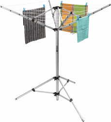 🌞 BERGER Super Pop Up Wäschespinne & Sat-Stativ 🌿