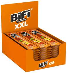 🌭 BiFi Original XXL - 30er Pack (30 x 40g) 🌟 Salami Sticks 🥩 Original Wurstsnack To Go 🏃 Luftgetrocknet