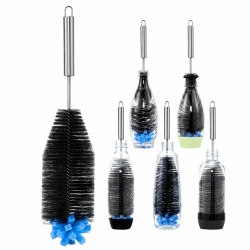 Vinlley 40 cm Flaschenbürste aus Edelstahl für Sodastream-Glas- und Duo-Kunststoffflaschen 🧼🥤