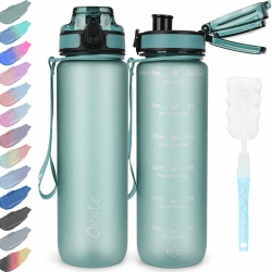 🌟Trinkflasche 1L BPA Freie Wasserflasche 🌊
