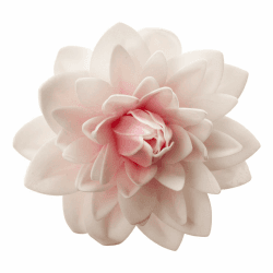 🌸🍰 Dekora Dahlie Tortendeko | Essbare Blumen für Torte aus Oblate-12,5 cm