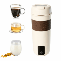 Mini Reisewasserkocher 350ml mit 4-Temperatur Einstellungen ☕️🌡️