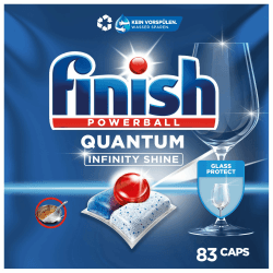 Finish Quantum Infinity Shine Spülmaschinentabs - Sparpack mit 83 Tabs 😍✨