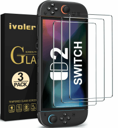 iVoler 3 Stücke Panzerglas für Nintendo Switch 2 Model 2025 🎮🔒