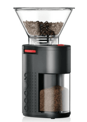 Bodum Elektrische Kaffeemühle, Kegelmahlwerk, 160 W