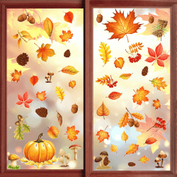 🍁🍂 TAIANJI 10 Blatt Herbst Fenster Aufkleber 🍁🍂