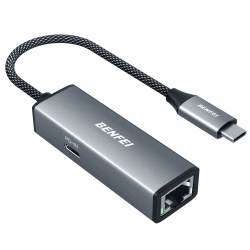 BENFEI USB C auf Ethernet Gigabit Adapter 100W PD ⚡️🔌