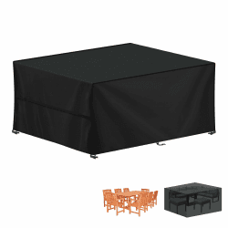 LAMUNI Abdeckhaube Gartenmöbel 200x140x90cm Lounge Abdeckung ⛱️🌿