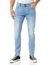 👖G-STAR Herren 3301 Slim Jeans 33W / 32L Blau - Angebot!