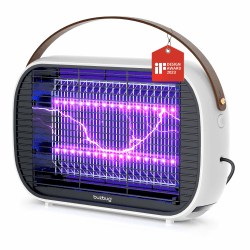 🦟🔵 Buzbug LED Insektenvernichter | Mückenlampe | Mückenschutz 🌿