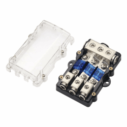 🚐 3-Fach Camper KFZ Verteilerblock & Sicherungshalter - Spezialangebot!