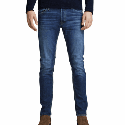 👖 DEAL: JACK & JONES Male Slim Fit Jeans JJIGLENN JJICON JJ 257 50SPS NOOS Slim Fit Jeans 34W / 32L Blau (Blue Denim) 🛍️