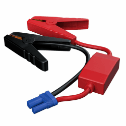 🚗 Starthilfekabel mit Klemmen 12V Auto Starthilfe Powerbank EC5 Ersatz Krokodilklemmen