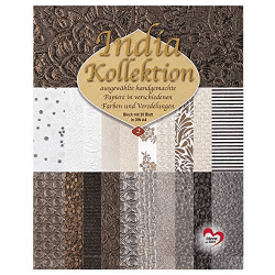 🌺 Handgeschöpftes Deko-Papier - India Kollektion 🎨