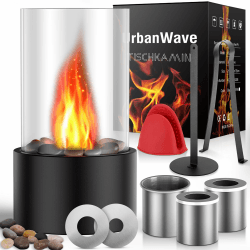 UrbanWave Tischkamin mit einzigartiger Feuerzauber ♨️🔥