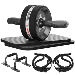 🔥 6-IN-1 Bauchroller Set für Ganzkörpertraining zu Hause 🔥
