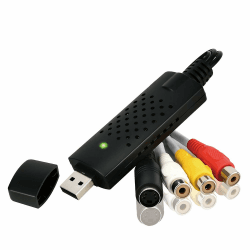 🎞️ Rybozen USB 2.0 Audio Video Grabber Konverter - VHS Digitalisieren und Bearbeiten von Videos 🎬