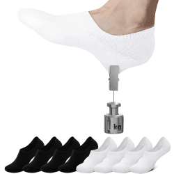 Sneaker Socken Damen Füßlinge 8 Paar No Show Unsichtbare Socken 10.99€ 🧦