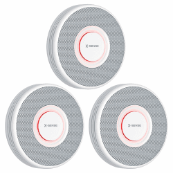 X-Sense Smarter Rauchmelder WLAN mit Sprachausgabe und 17 Standorten - 3 Stück 🏠🔥