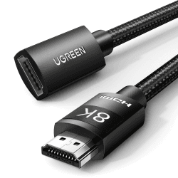 UGREEN HDMI 2.1 Verlängerungskabel 10K 8K 60Hz 4K 120Hz 144Hz HDMI Verlängerung Stecker auf Buchse 🎮🖥️