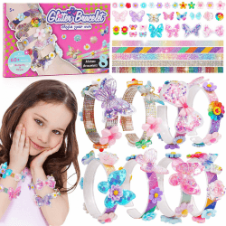 🎁 Geschenk Mädchen 5-10 Jahre: Bastelset Armbänder Selber Machen