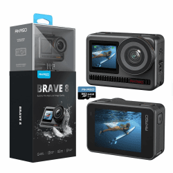 AKASO Brave 8 Action-Kamera 📷🌊 4K60FPS 48MP WiFi Unterwasserkamera