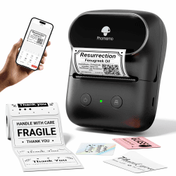 Phomemo M108 Etikettendrucker - Tragbarer Labeldrucker für Barcode und mehr! 🏷️🖨️