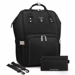 Pomelo Best Baby Wickelrucksack - Stilvolle Wickeltasche mit großer Kapazität 🎒