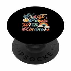🌟 Behandle Menschen mit Freundlichkeit PopSockets Klebender PopGrip 🤝