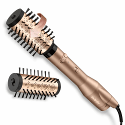 BaByliss Big Hair Dual Rotierende Warmluftbürste 🌟 Ionen-Technologie mit Anti-Frizz