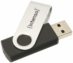 🔥 Angebot! Intenso Basic Line 16 GB USB-Stick USB 2.0 silber/schwarz nur 3.44€