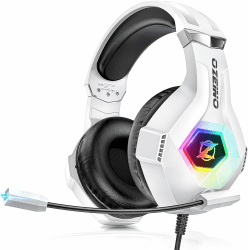 🎮 Gaming Headset für PS4/PS5/PC/Xbox 360 mit 3D Surround Sound und RGB Lichtern 🎧