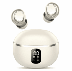 Kopfhörer Kabellos Bluetooth S30 mit 4 ENC Mic, Mini In-Ear Schlafkopfhörer 50H Laufzeit 🎧