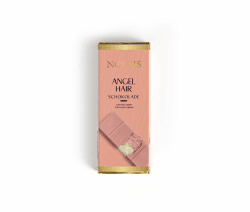 Noesis Angel Hair Schokolade 75g - Handgefertigt - Premium Ruby und Weiße Schokolade mit Pistaziencreme und Zuckerwattefüllung