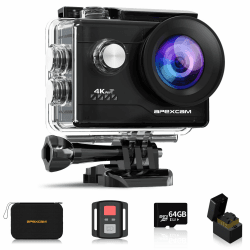 Apexcam M80Air Action Cam 4K30FPS 20MP WiFi Sportskamera 📷🌊