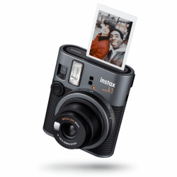 📸 Instax Mini 41 ™ PH EX D Anthrazit - Sofortbildkamera mit Selfielinse und Retro-Design
