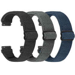 Elastische Uhrenarmbänder 22mm Nylon Armband 🕒🌈