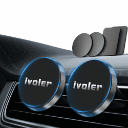 📱 iVoler 2 Stücke Handyhalterung Auto Universal Magnet Lüftung Kfz Halterung