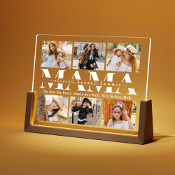 Personalisiertes LED Bilderrahmen - Ultimatives Muttertagsgeschenk 🎁