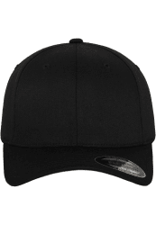 🧢 Flexfit Herren Stretch-Mesh-Cap, eng anliegend, zweifarbig L-XL Schwarz 🖤